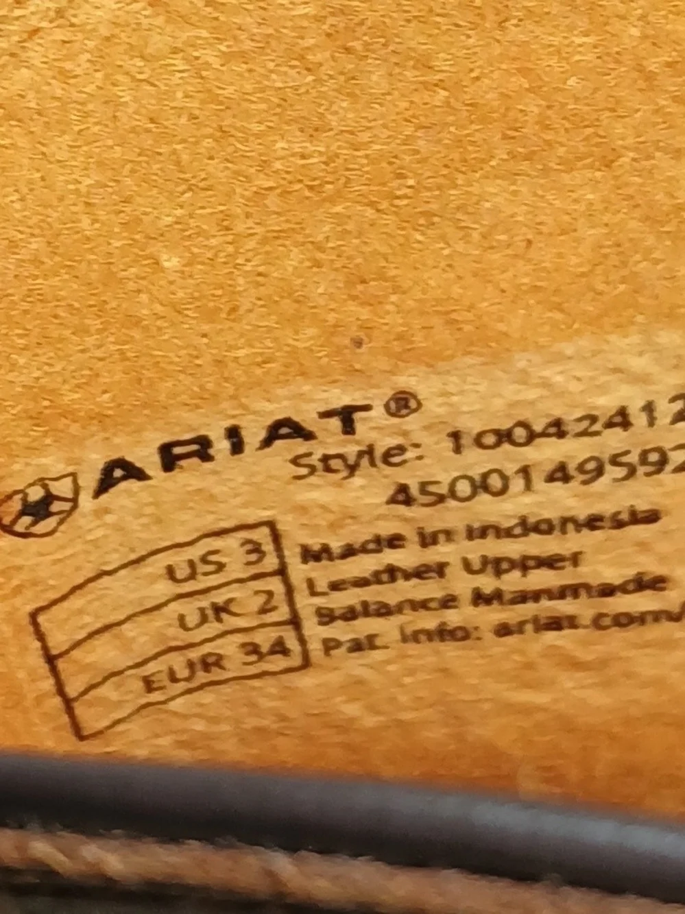 Ariat pre owned